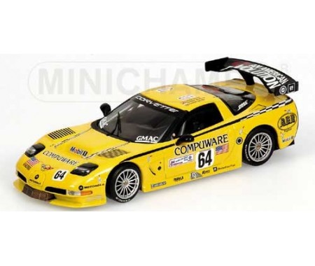 Minichamps - 400041464 - Chevrolet Corvette C5R - Gavin/Beretta/Magnussen - 24H Le Mans 2004  - Hobby Sector