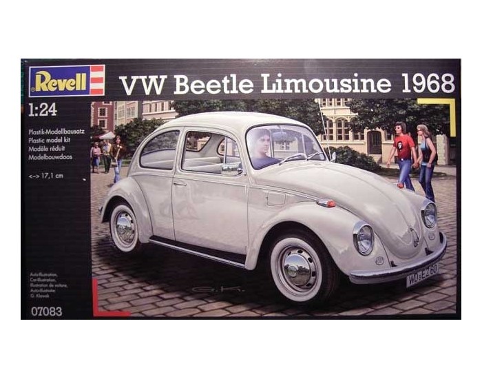 Revell - 07083 - Volkswagen Beetle 1500 Limousine 1968  - Hobby Sector