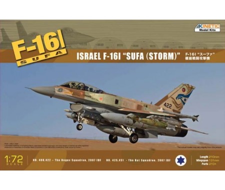 Kinetic - K72001 - F-16I "Sufa (Storm)" Israel  - Hobby Sector