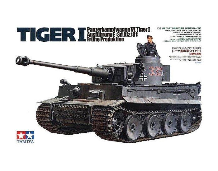 Tamiya - 35216 - PanzerKampfwagen VI Tiger I  - Hobby Sector