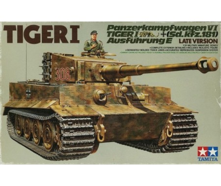 Tamiya - 35146 - German Heavy Tank Tiger I  - Hobby Sector