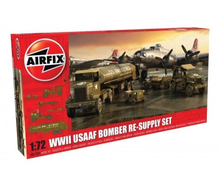 Airfix - A06304 - WWII USAAF 8th Air Force Bomber Resupply Set  - Hobby Sector