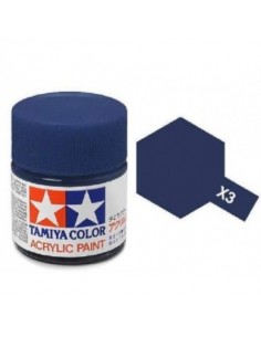 Tamiya - X-3 - X-3 Royal Blue - 10ml Acrylic Paint  - Hobby Sector