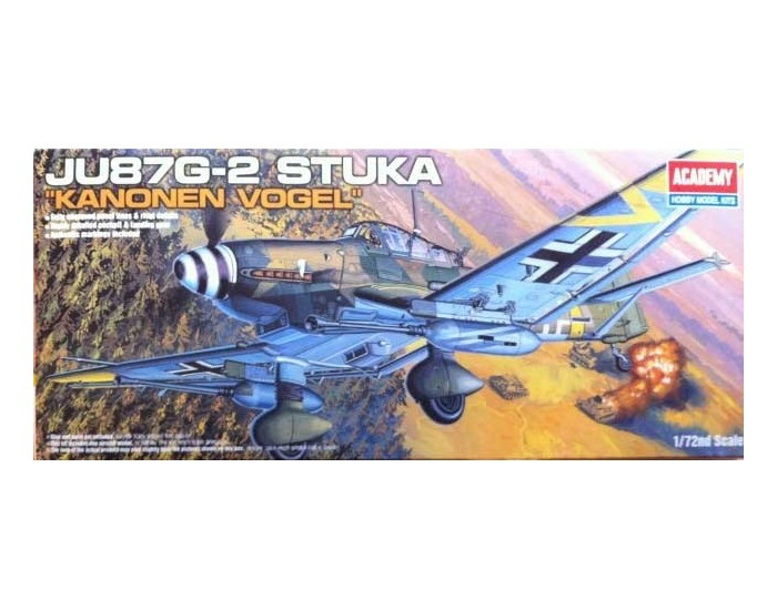 Academy - 12404 - Ju-87G-2 Stuka "Kanonen Vogel"  - Hobby Sector