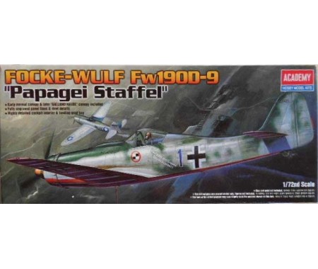 Academy - 12439 - Focke-Wulf Fw-190D-9 "Papagei Staffel"  - Hobby Sector