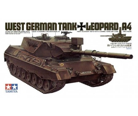 Tamiya - 35112 - West German Tank Leopard A4  - Hobby Sector