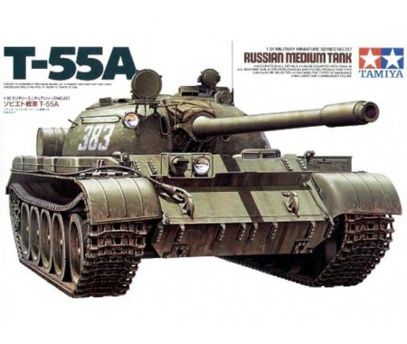 Tamiya - 35257 - Soviet Medium Tank T-55A  - Hobby Sector