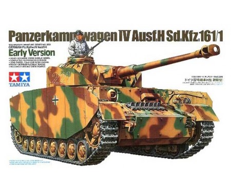 Tamiya - 35209 - German PanzerKampfwagen IV Ausf.H Early  - Hobby Sector