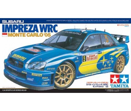 Tamiya - 24281 - Subaru Impreza WRC Monte Carlo '05  - Hobby Sector