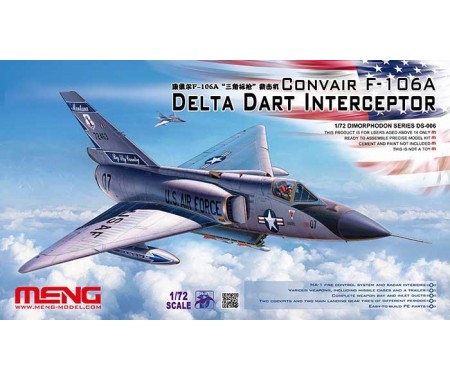Meng - DS-006 - Convair F-106A Delta Dart Interceptor  - Hobby Sector