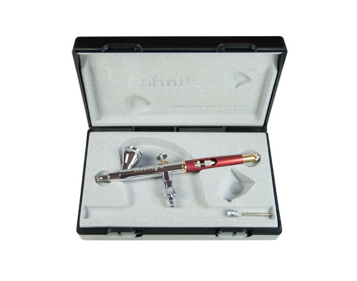 Harder & Steenbeck Infinity CR Plus 0.15mm Airbrush with Cleaning Brush Set