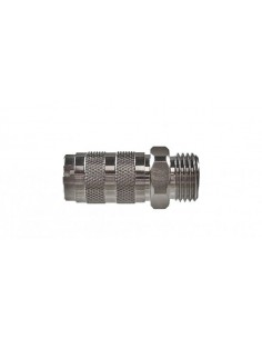 Harder & Steenbeck - 104403 - Quick coupling nd 2.7mm, with G 1/8" male thread  - Hobby Sector