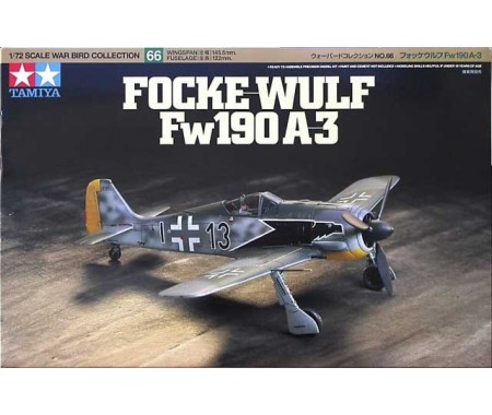 Tamiya - 60766 - Focke-Wulf Fw 190 A-3  - Hobby Sector