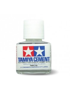 Tamiya - 87003 - Tamiya Cement - Bottle 40ml  - Hobby Sector