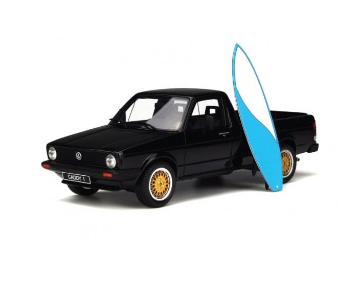 OTTO - OT665B - Volkswagen Caddy com Prancha de Surf Azul - Raridade  - Hobby Sector