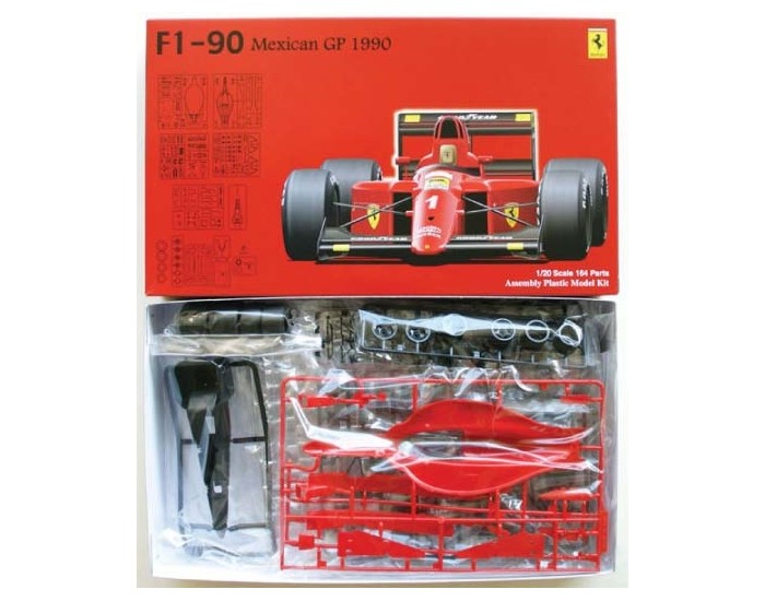 Fujimi - 090436 - F1 Ferrai F1-90 Winner Mexican GP 1990 Alain Prost  - Hobby Sector