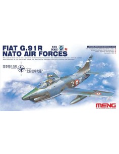 Meng - DS-004S - Fiat G.91R NATO Air Forces - Com Decalques Portugueses  - Hobby Sector