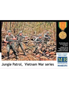 Master Box - MB3595 - Jungle Patrol, Vietnam War Series  - Hobby Sector