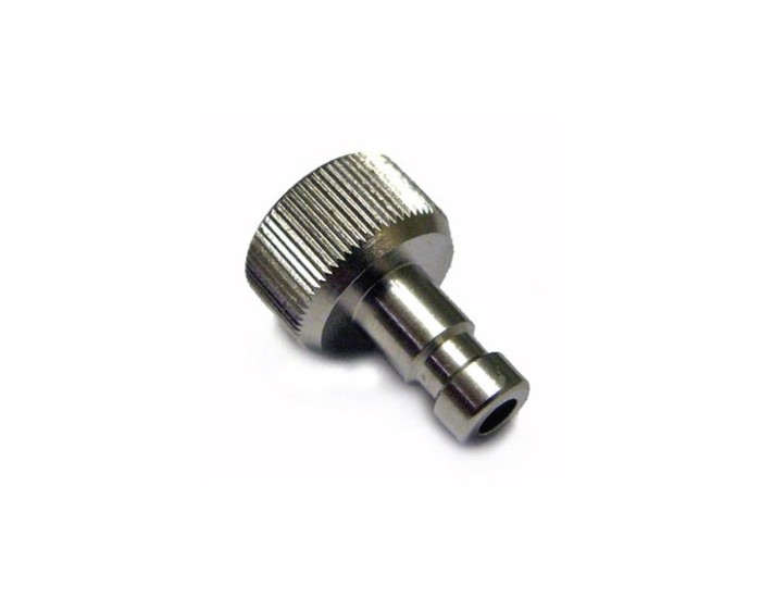 Harder & Steenbeck - 104063 - Plug In Nipple, Nd 2.7 mm - G 1/8" Female Thread, With Seal For All H&S, Hansa Models  - Hobby ...