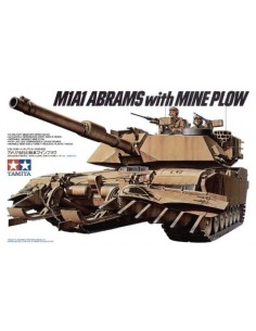Tamiya - 35158 - U.S. M1A1 Abrams with Mine Plow  - Hobby Sector