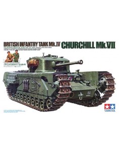 Tamiya - 35210 - British Infantry Tank Mk.IV Churchill Mk.VII  - Hobby Sector