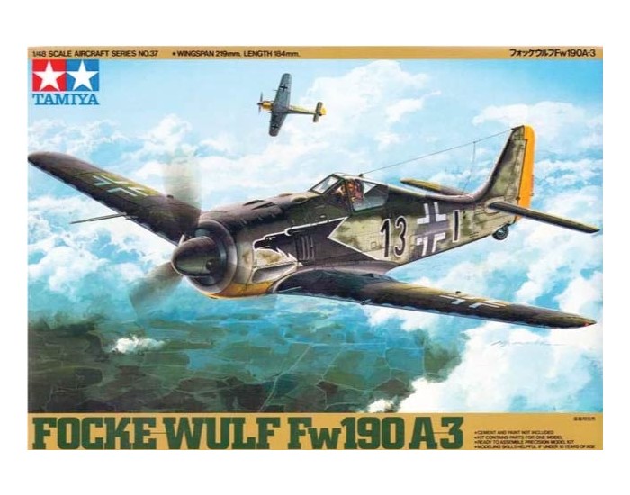 Tamiya - 61037 - Focke-Wulf Fw 190A-3  - Hobby Sector