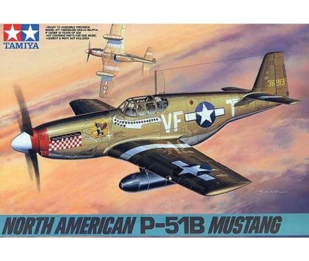 Tamiya - 61042 - North American P-51B Mustang  - Hobby Sector