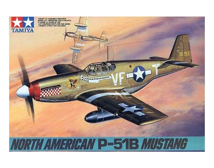 Tamiya - 61042 - North American P-51B Mustang  - Hobby Sector