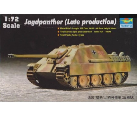 Trumpeter - 07272 - Jagdpanther (Late production)  - Hobby Sector