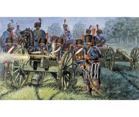 Italeri - 6018 - French Artillery Napoleonic Wars  - Hobby Sector