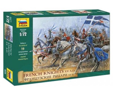 Zvezda - 8036 - French Knights XV A.D.  - Hobby Sector