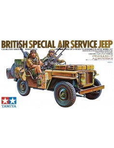 Tamiya - 35033 - British Special Air Service Jeep  - Hobby Sector