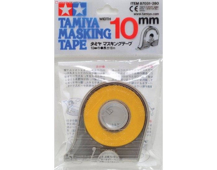 Tamiya - 87031 - Masking Tape 10 mm Width With Applicator  - Hobby Sector