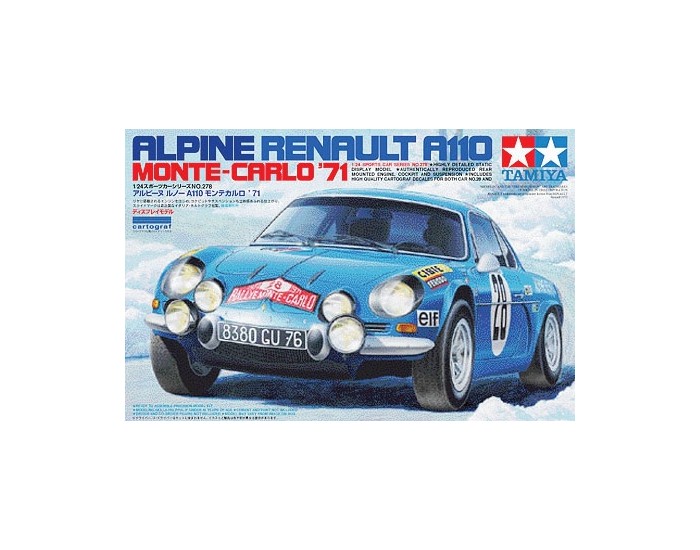 Tamiya - 24278 - Alpine Renault A110 Monte-Carlo '71  - Hobby Sector
