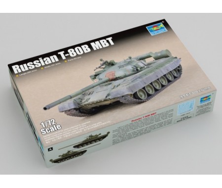 Trumpeter - 07144 - Russian T-80B MBT  - Hobby Sector