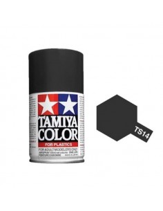 Tamiya - TS-14 - Black 100ml Spray Acrílico  - Hobby Sector