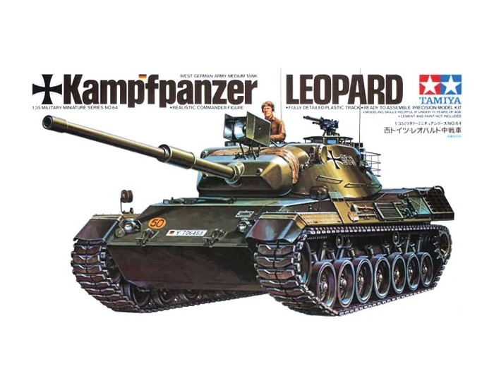 Tamiya - 35064 - Kampfpanzer Leopard  - Hobby Sector