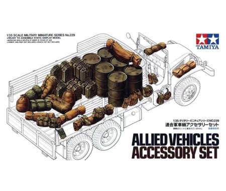 Tamiya - 35229 - Allied Vehicles Accessory Set  - Hobby Sector