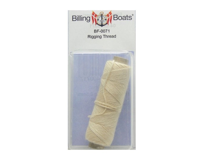 Billing Boats - BF-0071 - Rigging Thread 0.5mm 50m  - Hobby Sector