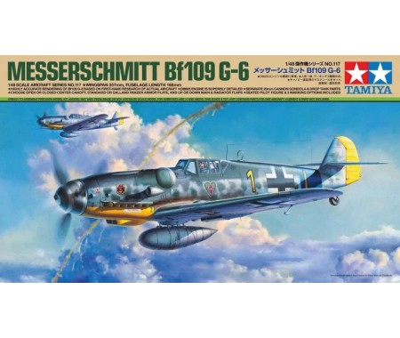 Tamiya - 61117 - Messerschmitt Bf 109 G-6  - Hobby Sector