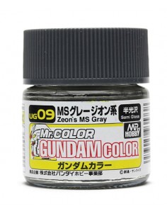 MrHobby (Gunze) - UG09 - Gundam Color Zeon's MS Gray 10 ml  - Hobby Sector