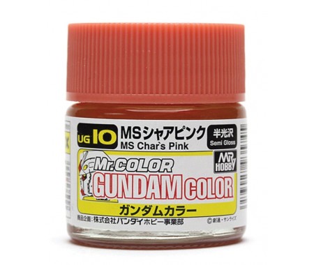 MrHobby (Gunze) - UG10 - Gundam Color MS Char's Pink 10 ml  - Hobby Sector