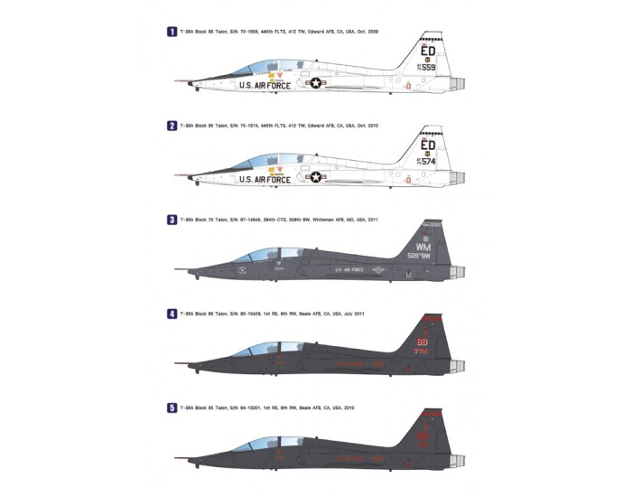 Wolfpack - WP10001 - T-38A Talon USAF Supersonic Jet Trainer  - Hobby Sector