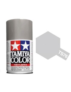 Tamiya - TS-76 - Mica Silver 100ml Spray Acrílico  - Hobby Sector