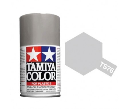 Tamiya - TS-76 - Mica Silver 100ml Acrylic Spray  - Hobby Sector