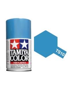 Tamiya - TS-10 - French Blue 100ml Spray Acrílico  - Hobby Sector