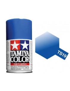Tamiya - TS-19 - Metallic Blue 100ml Spray Acrílico  - Hobby Sector