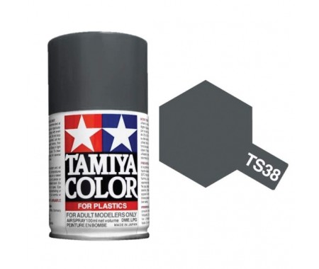 Tamiya - TS-38 - Gun Metal 100ml Acrylic Spray  - Hobby Sector