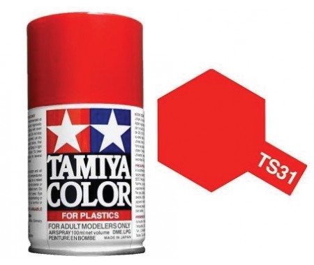 Tamiya - TS-31 - Bright Orange 100ml Spray Acrílico  - Hobby Sector