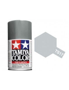 Tamiya - TS-17 - Gloss Aluminium 100ml Spray Acrílico  - Hobby Sector